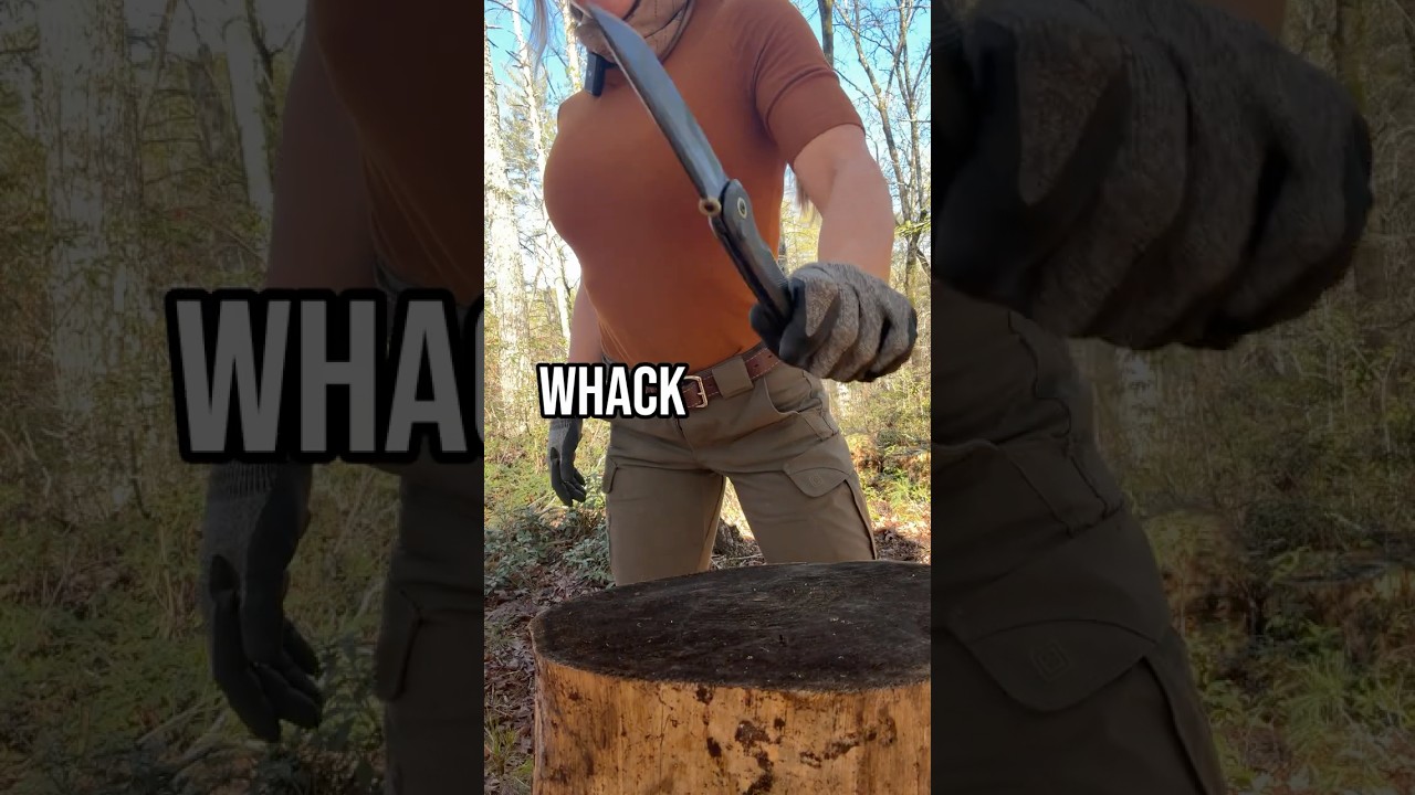 Extra Strong Button lock Knife