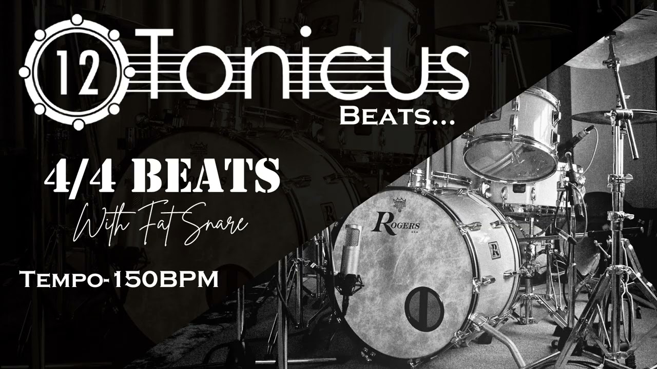 4/4 Beat | Fat Snare | 150 BPM | 12Tonicus Beats