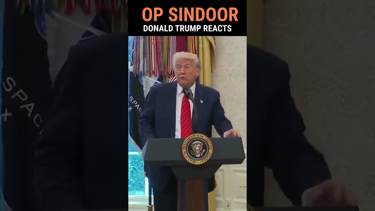 Trump Reacts To Operation Sindoor | India-Pakistan News