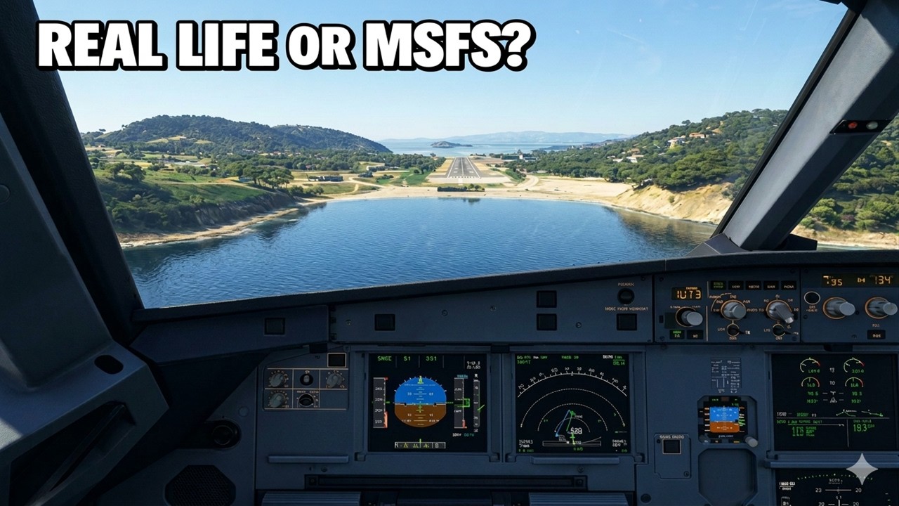 ULTRA REALISTIC MSFS 2024! Extreme Skiathos A321 Landing 4K  RTX 5080