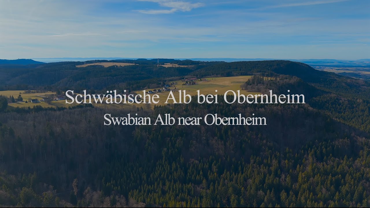 DJI Mini 4 pro 4k footage #11 Schwäbische Alb nahe Obernheim / Swabian Alb near Obernheim