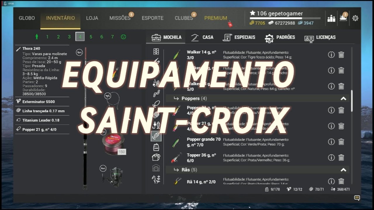 "Saint-Croix: O guia definitivo para subir de nível e encher o bolso em tempo recorde."
