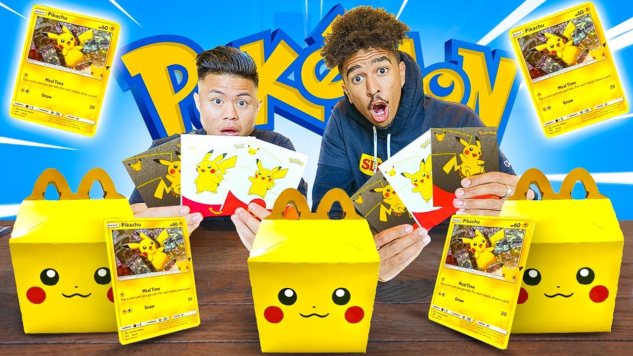 I Opened Happy Meals Until I Pulled EVERY Pokemon Card!