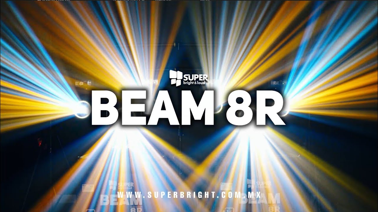 BEAM 8R - Super Bright & Loud