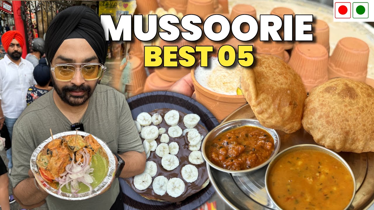 Mussoorie's Top 5 Food to try | Mussoorie Food Walk | Food Tour of Mussoorie