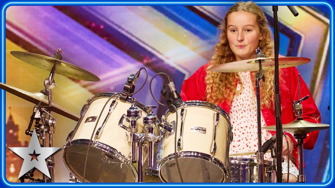 12-year-old drummer Nancy Tilley ROCKS OUT to The Killers! | Auditions | BGT 2026