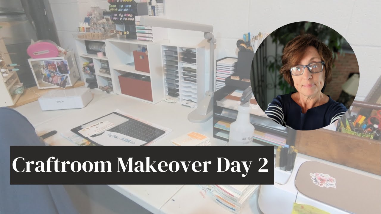 What To Do With Unfinished Paper Craft Projects/ Craft room Reorganization, Day 2