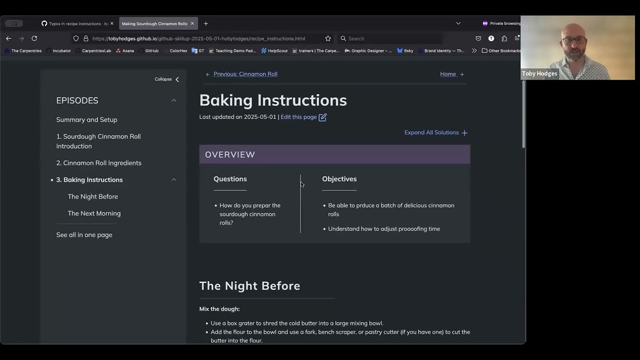 Managing Issues on a Carpentries Lesson Repository