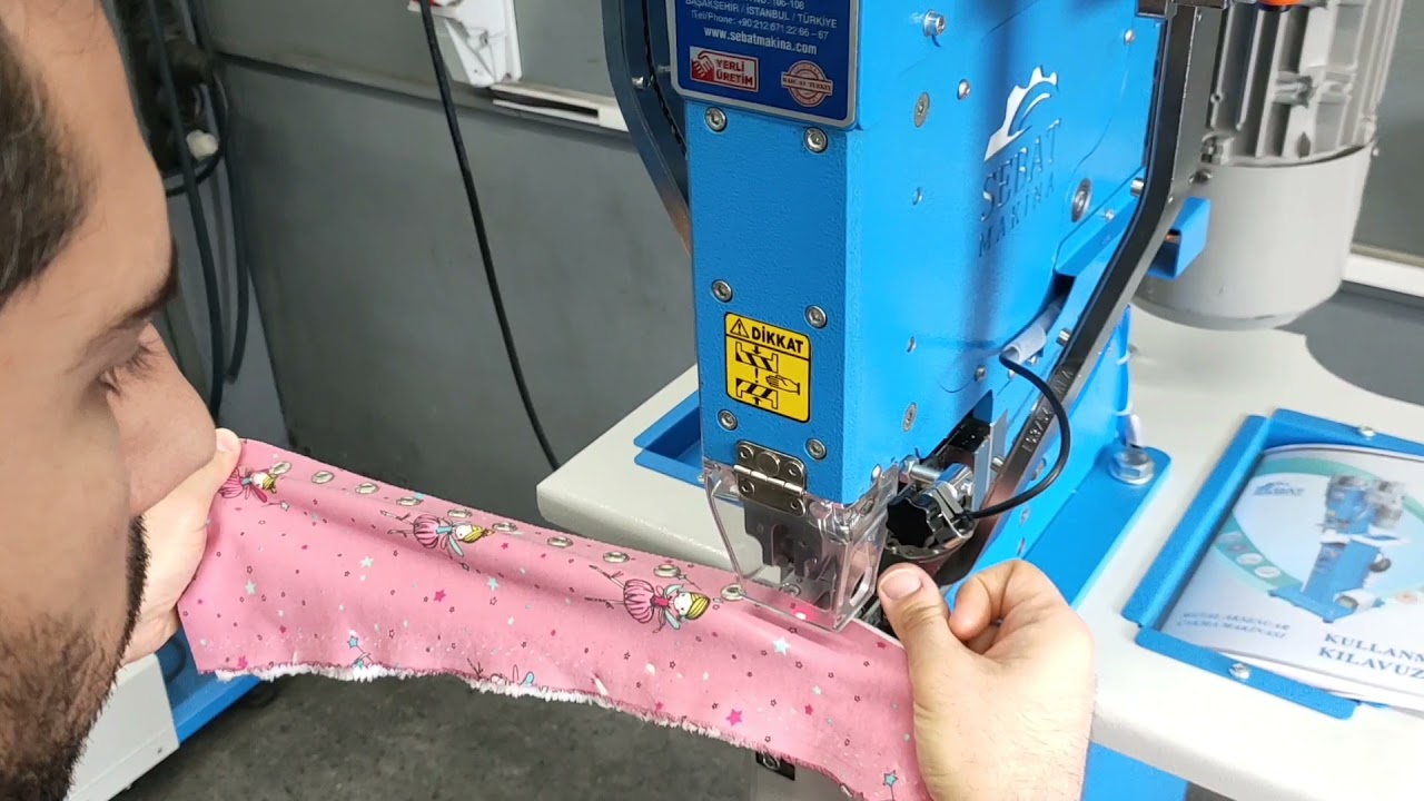 Otomatik 54 Çıtçıt Çakma Makinası Dişi Tarafı