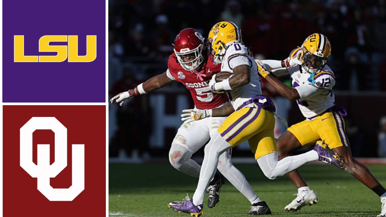 LSU vs #8 Oklahoma Highlights | 2025 College Football Week 14