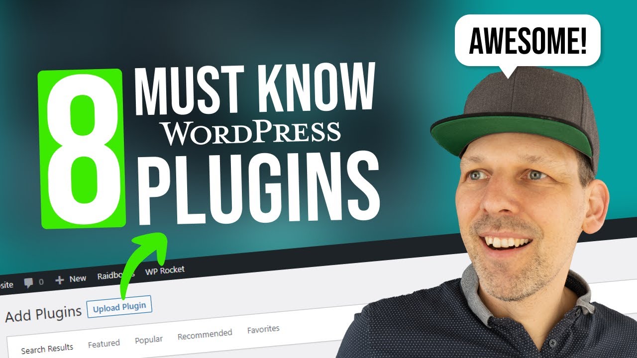 8 ESSENTIAL WordPress Plugins EVERY DEVELOPER Should Know in 2024