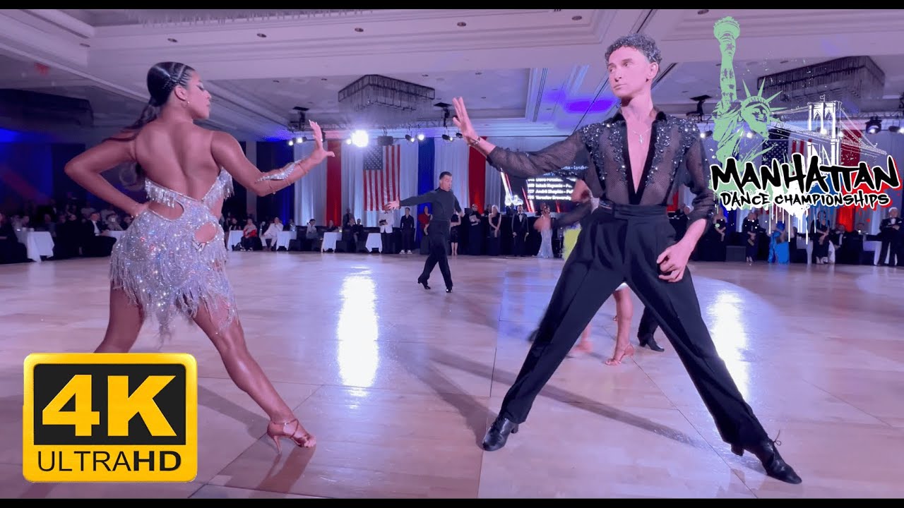 Ervinas Valskys & Alexa Sosna | Cha Cha | Am Lat, MANHATTAN DANCE CHAMPIONSHIPS 2025