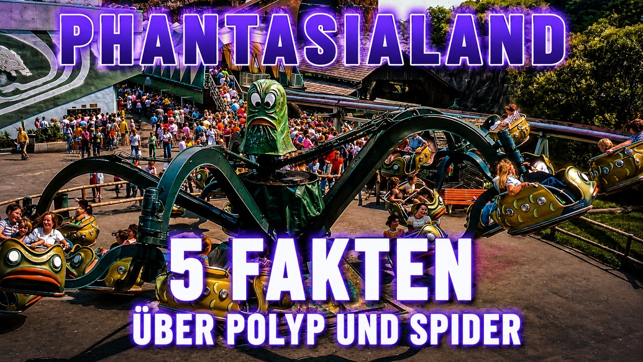 5 Fakten über Polyp und Spider aus dem Phantasialand