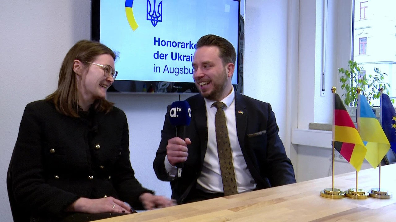 Augsburger Philipp Blobel wird Honorarkonsul der Ukraine