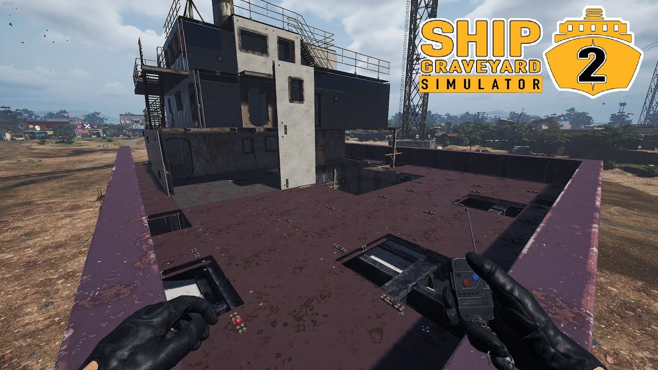 Covering A Ship In Explosives ~ Ship Graveyard Simulator 2
