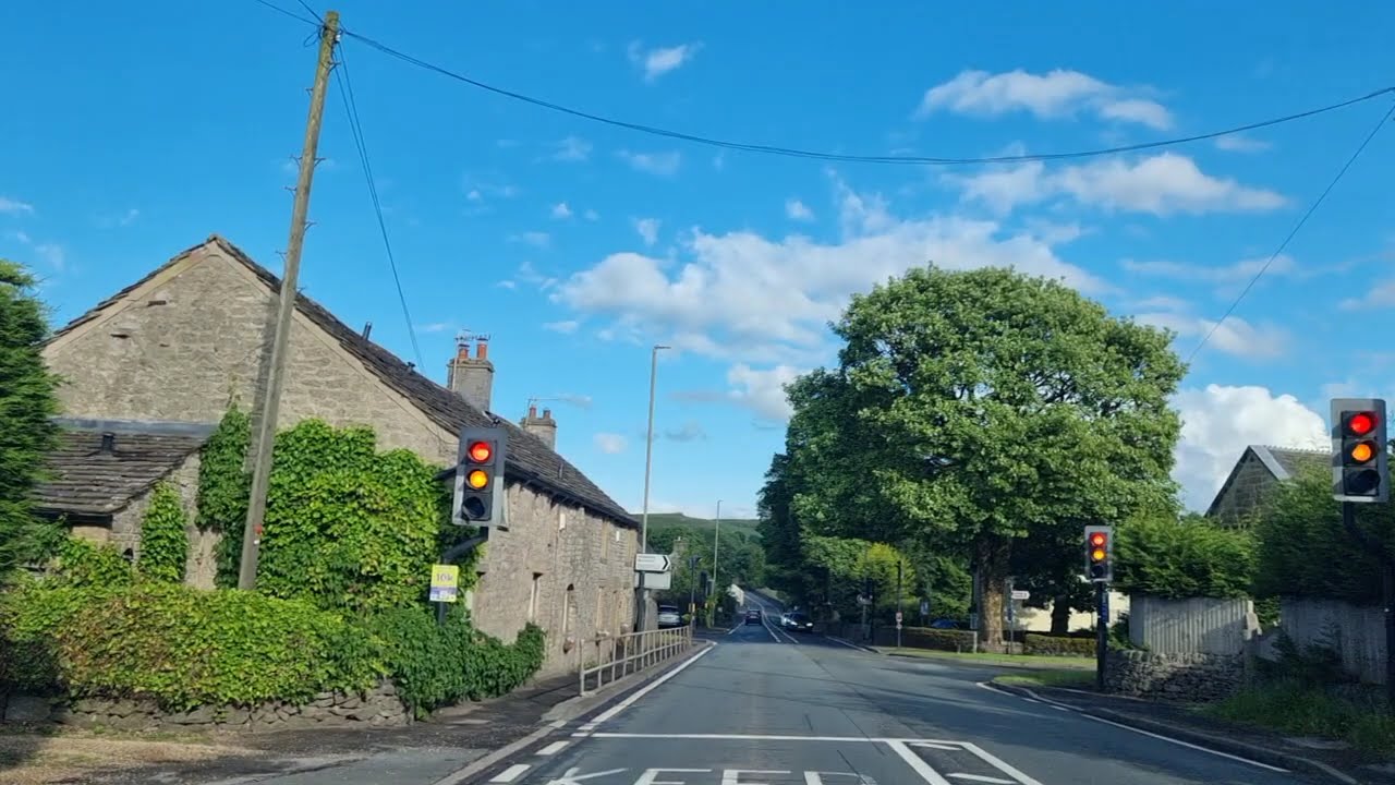 Road Trip UK 🇬🇧 | Driving From Castleton To Sheffield | Via Winnats Pass | The Peak District