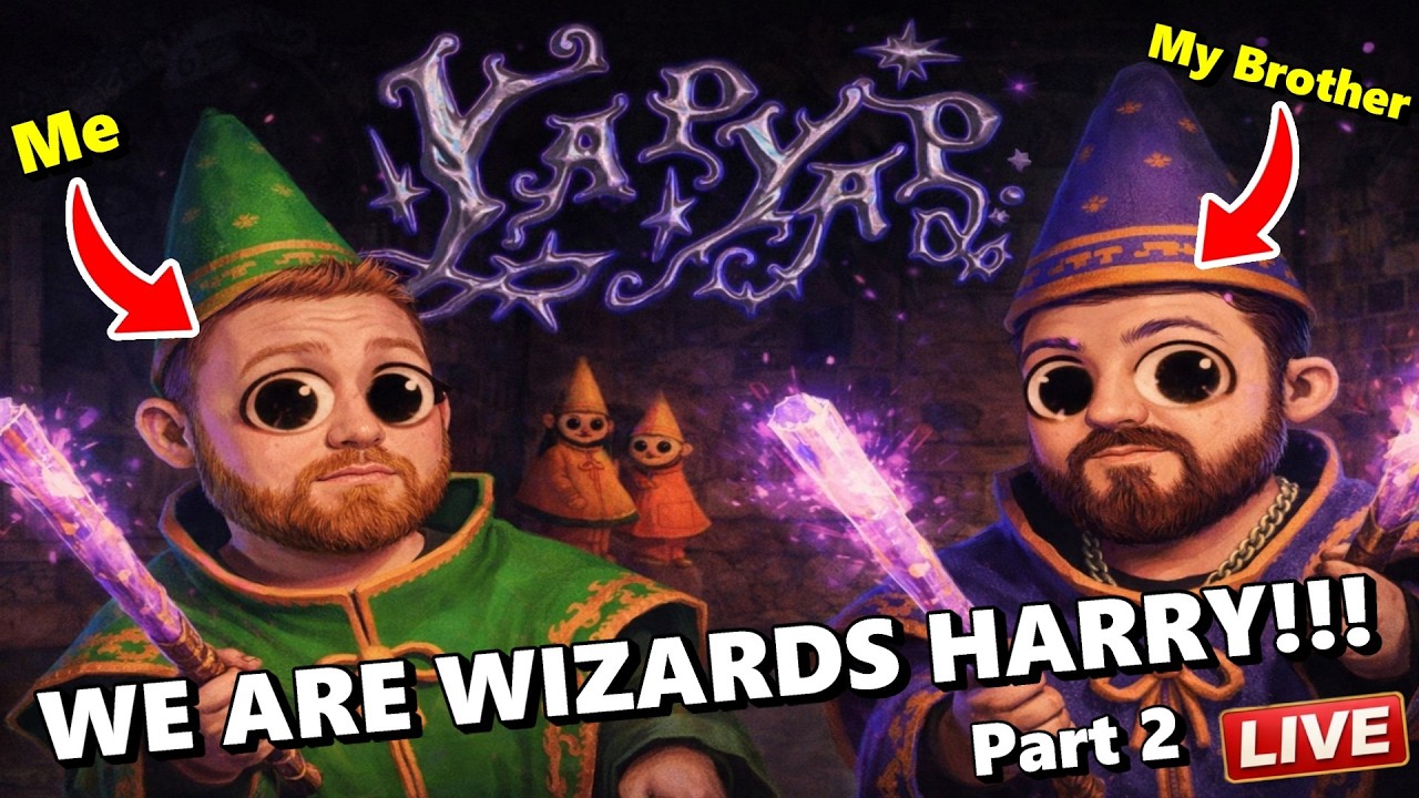 My Brother and I are WIZARDS HARRY!!! 🪄✨ w/ @Mang0re