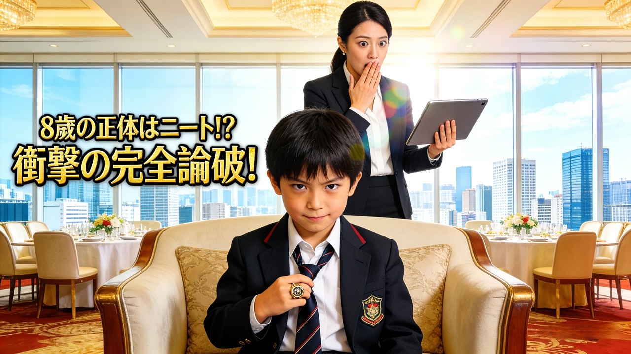 🏆 8歳神童の正体はアラサー無職!?ニートが人生を逆転させる「衝撃のチート」とは？😱✨