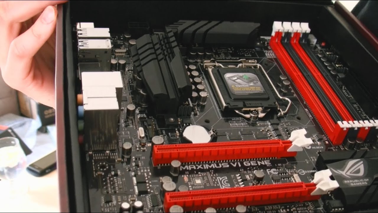 Quick Unboxing - Asus ROG Maximus VI Gene Z87 mATX (Szybka Rozpaka) | 04.2014 - McSzakalTV