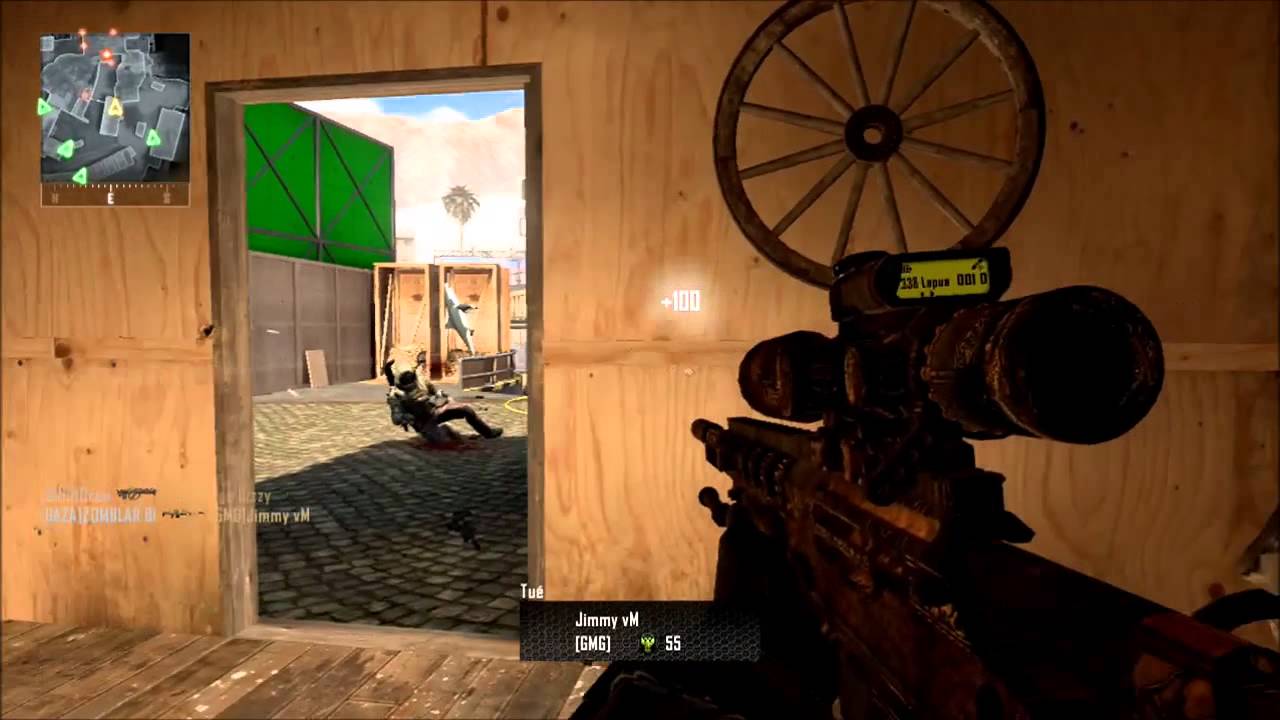 COD BO2 sniper montage zomblar91