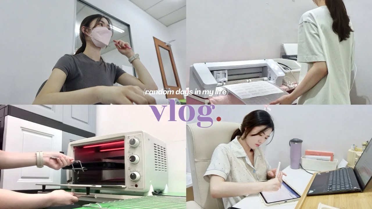vlog 103｜🇲🇾特教老师+原创插画家+数学老师👩🏻‍🏫 / work with me 🌾✨
