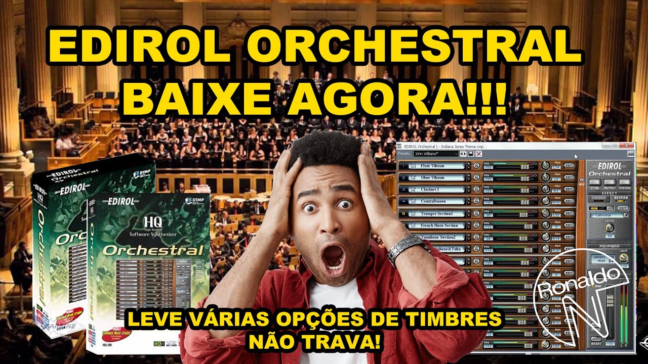 Edirol Orchestral | Baixe agora Rápido sem travar