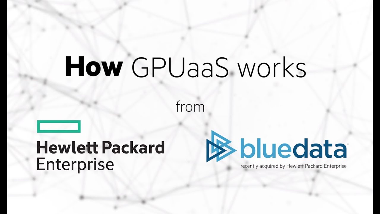 How does HPE’s GPU-as-a-Service (GPUaaS) solution work? Watch this demo
