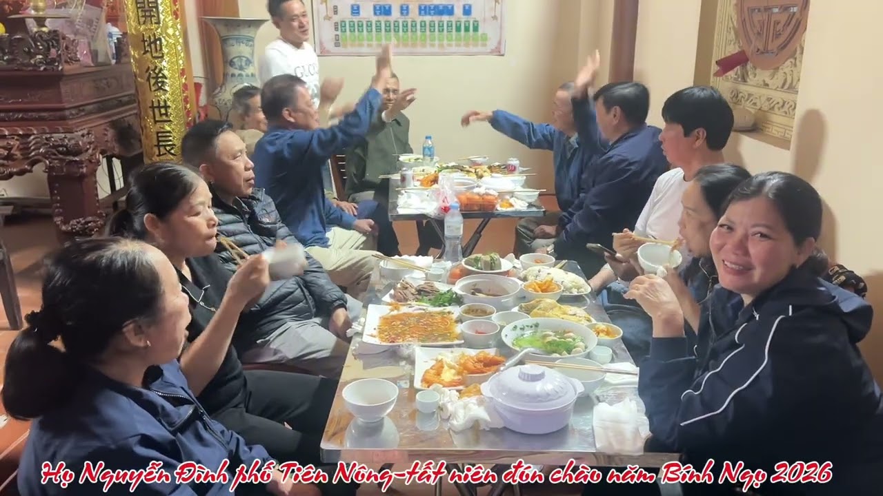 Tất niên họ nguyen đình