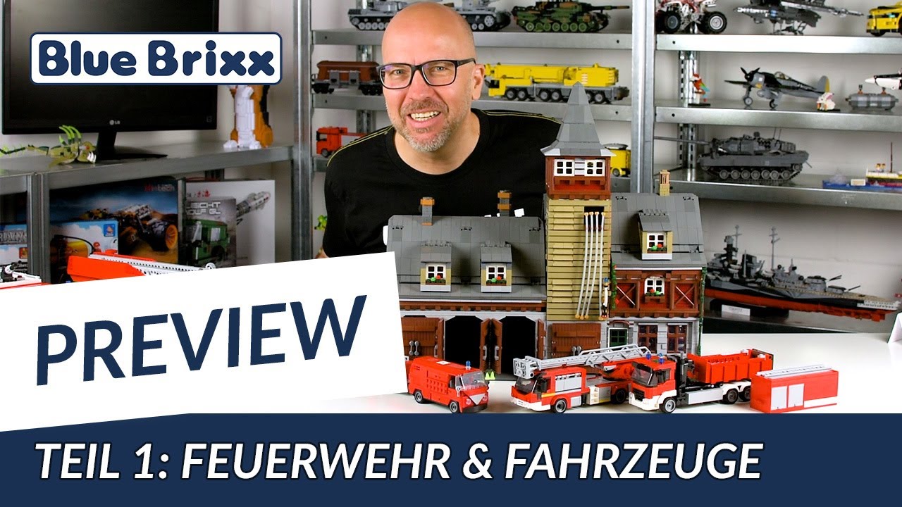 Preview-Special April 2020 - Teil 1: Feuerwehr & Fahrzeuge @ BlueBrixx