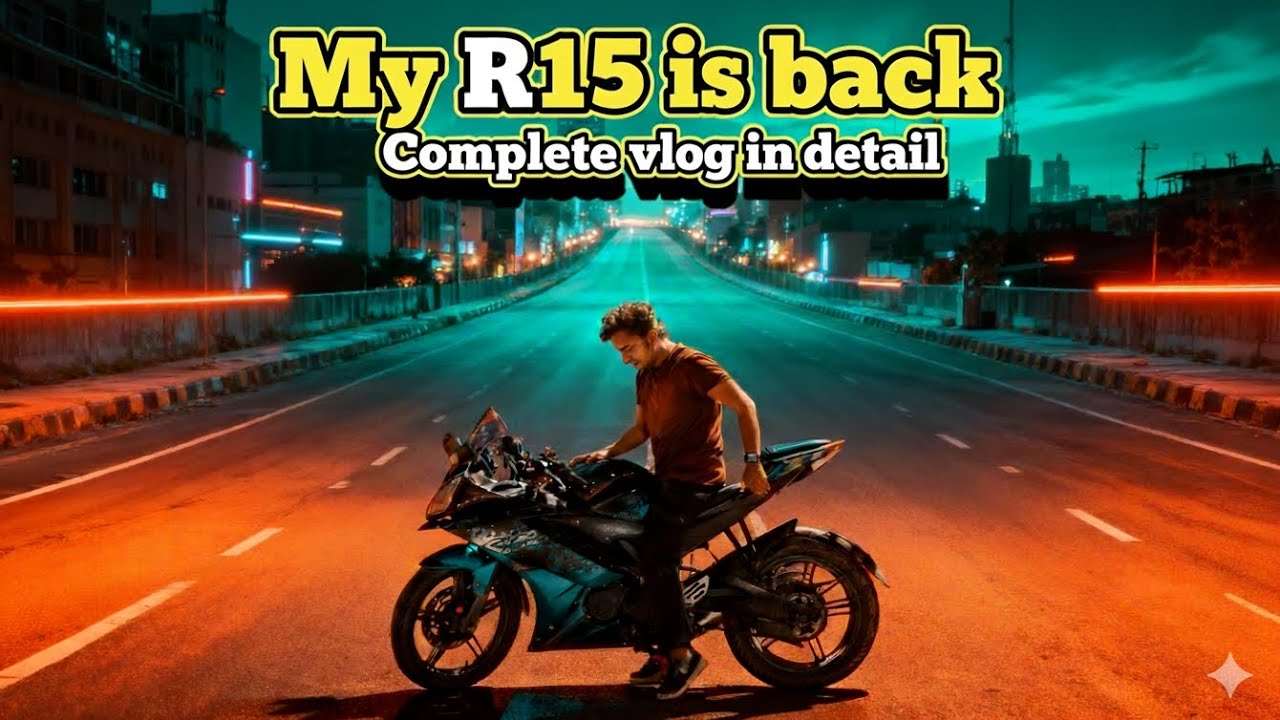 My R15 Is Back | #bike | #r15 | #r15v2 | #trending | #viralvideo | #vlog | #nitinality