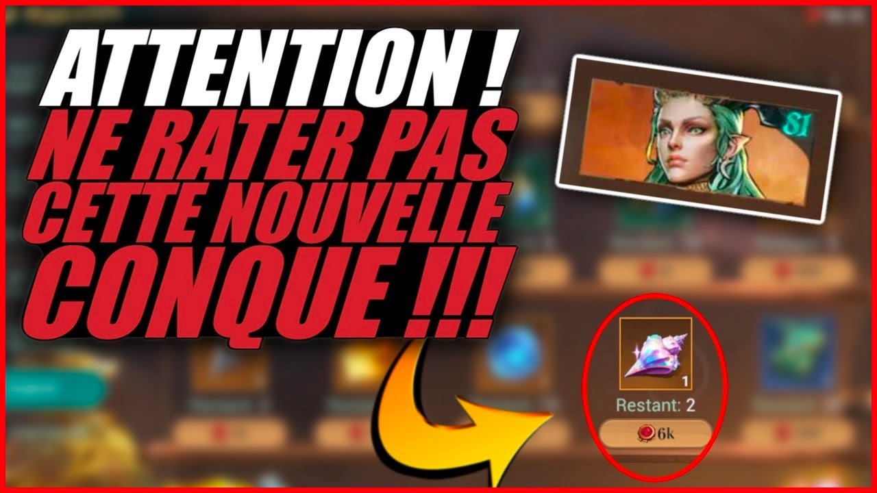 CONQUE ÉTINCELANTE ET HÉROS SP !! - Sea of Conquest FR