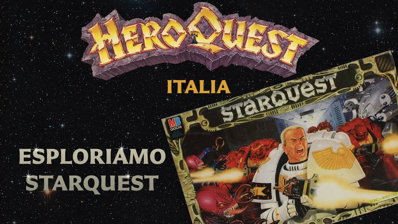 StarQuest - Il fratello futuristico di HeroQuest. Esploriamo un altro mito degli anni 90!