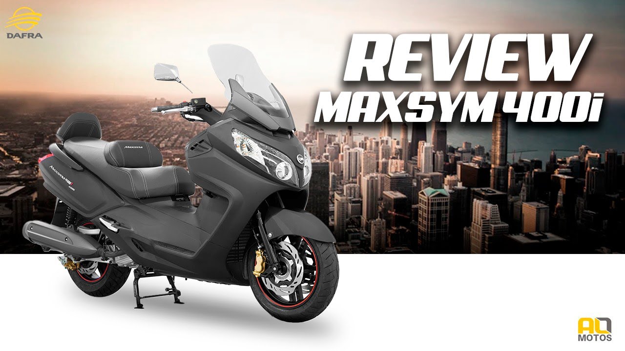 DAFRA MAXSYM 400i | TODOS OS DETALHES
