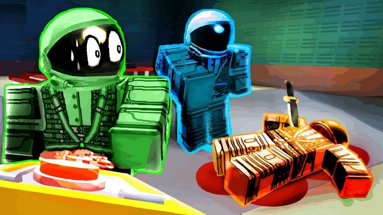 MEU AMIGO ME ENGANOU DE IMPOSTOR NO AMONG US DO ROBLOX!! (Impostor)