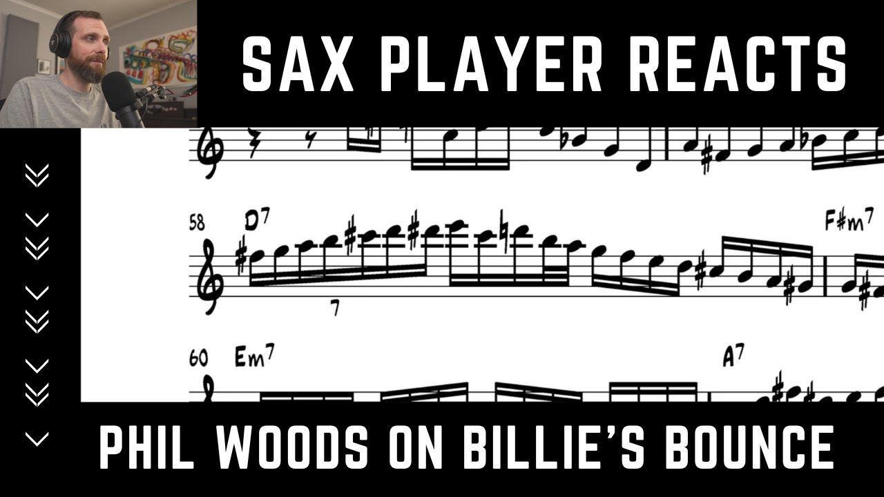 Sax Player Reacts -- Phil Woods on Billie's Bounce