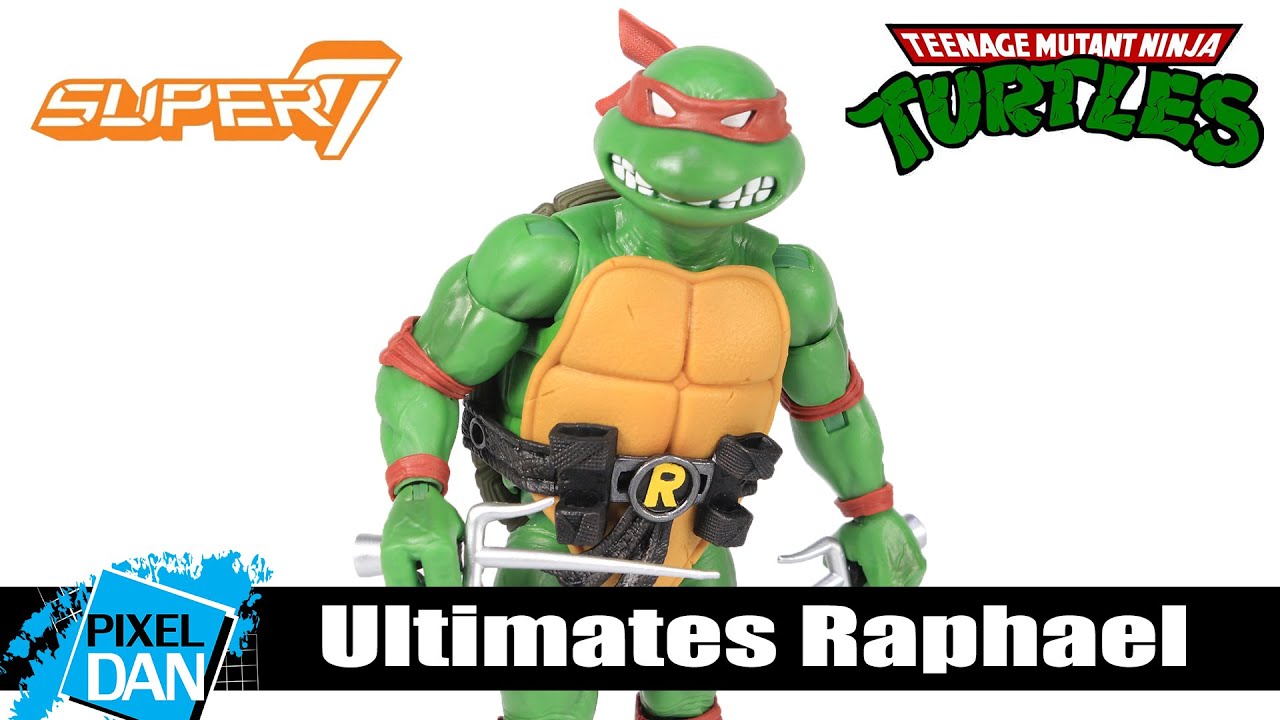 TMNT Ultimates Raphael Super7 Action Figure Review | Teenage Mutant Ninja Turtles