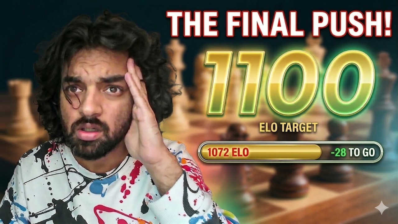 Almost There! Only 28 Points to 1100! | Road to 2000 Elo
