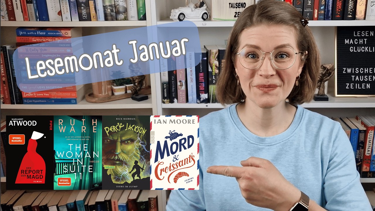 Vier Bücher im Januar | Von dystopischem Horror bis Cozy-Chaos