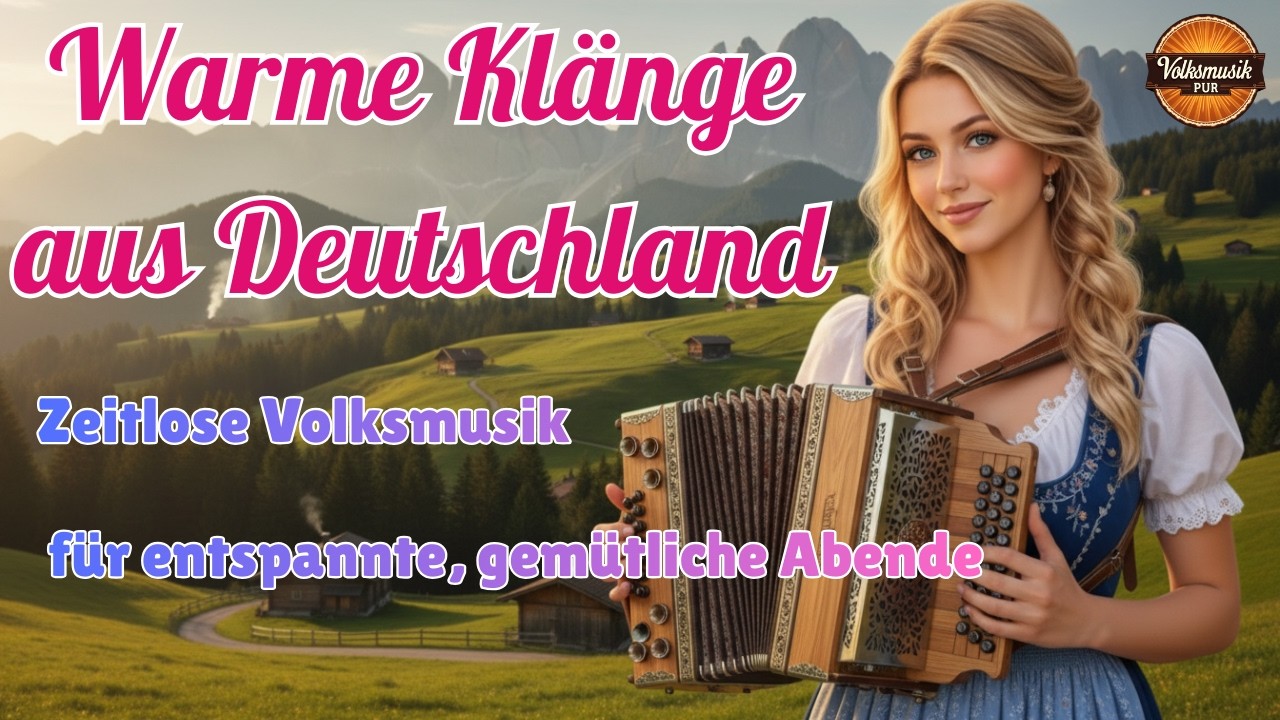 🎶 Über 100 Minuten fröhliche Volksmusik ❤️40 Lieder für gute Laune & gemütliche Abende 🎷