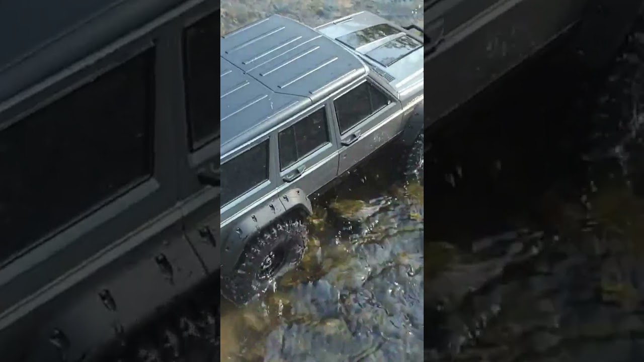 Jeep Cherokee XJ 1/10 RC Scale #shorts #viral #cherokee