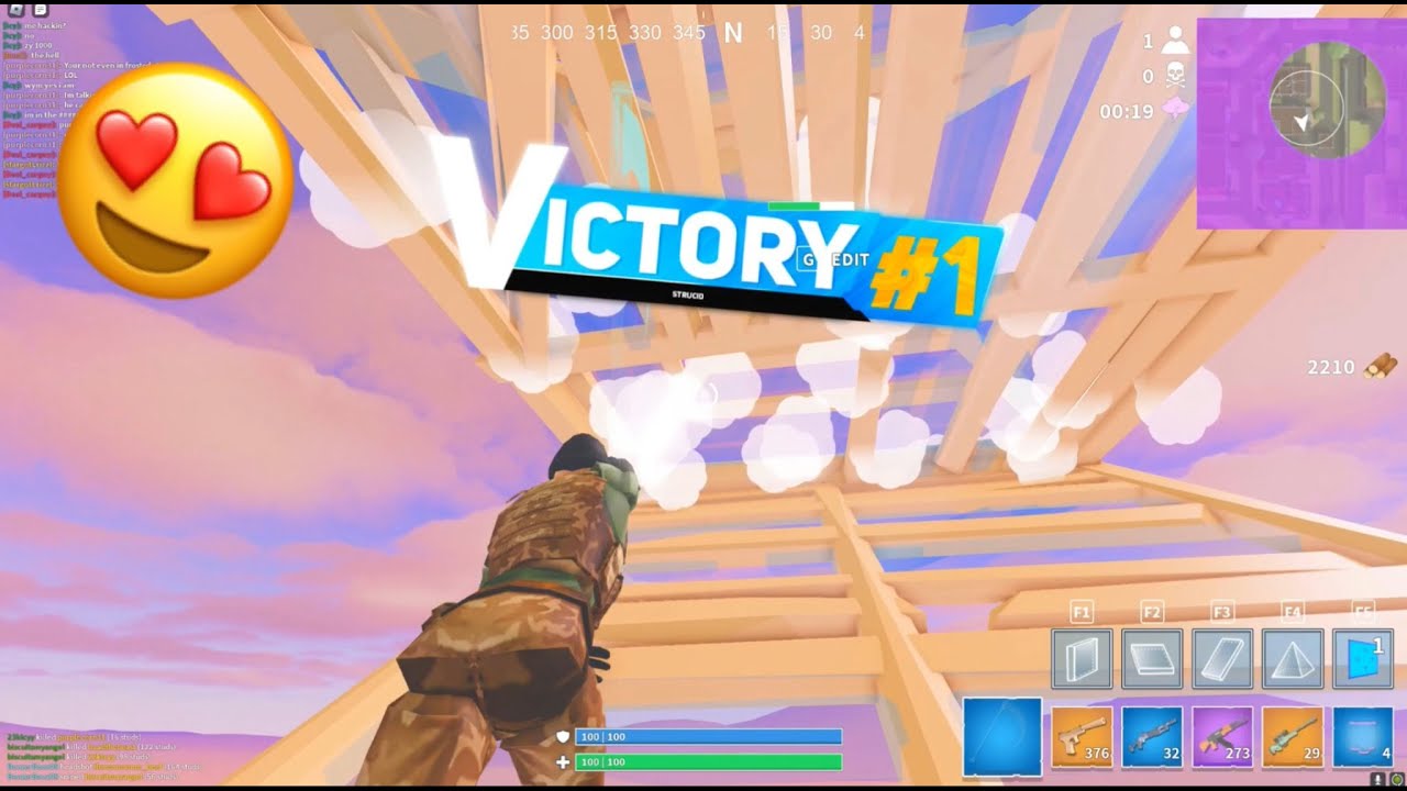 Strucid gameplay keyboard asmr + lofi music 4K!