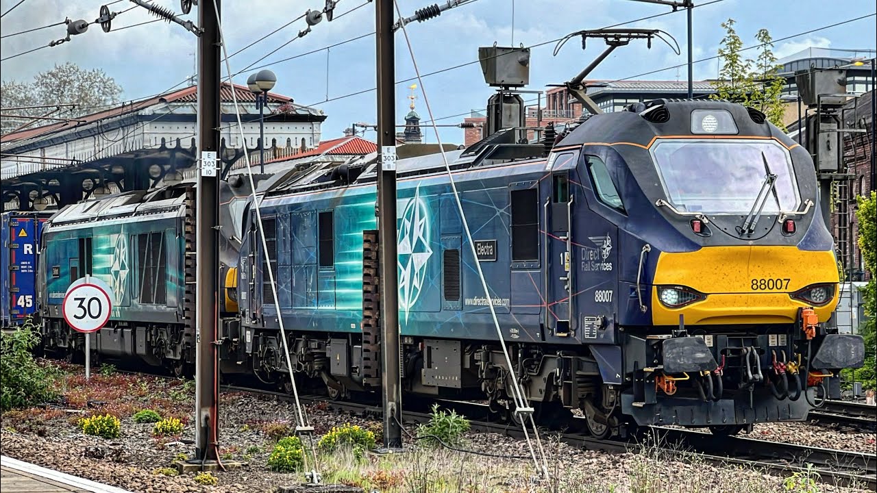 Trains at York Station Throughout May 2024