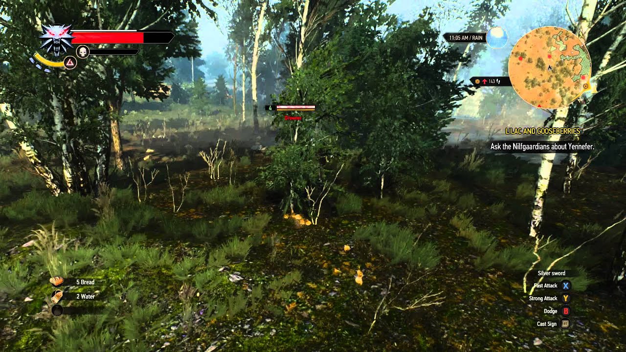 The Witcher 3 - 1080p Xbox One GAMEPLAY