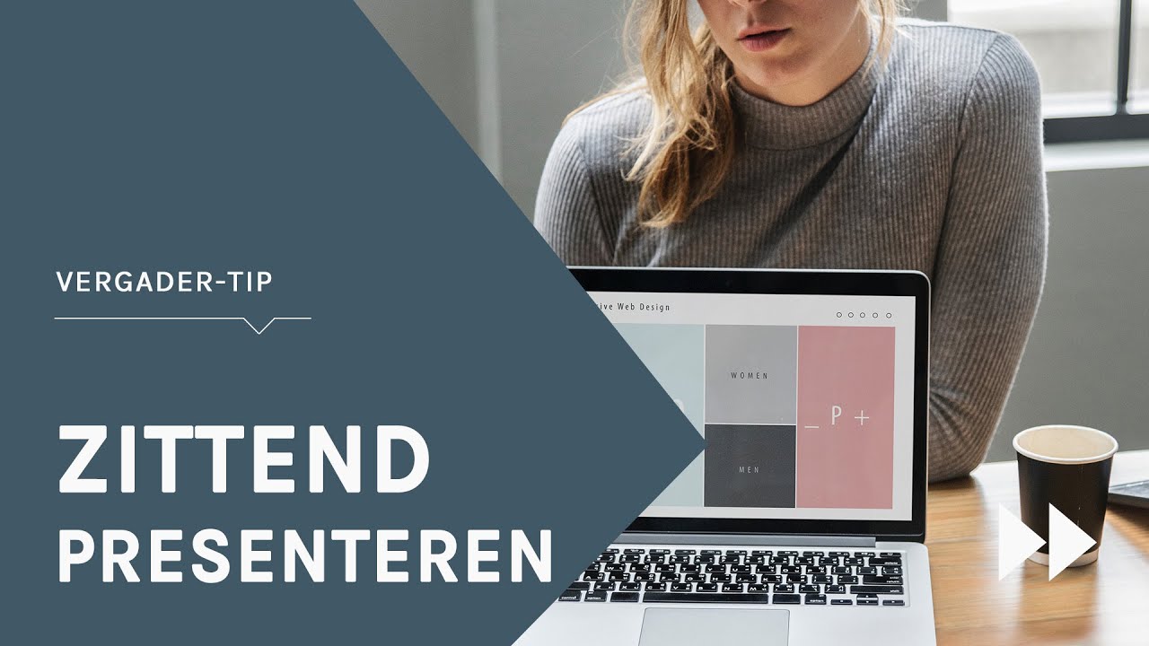 Zittend presenteren en overtuigend zijn! Hoe doe je dat? | VERGADERTIP