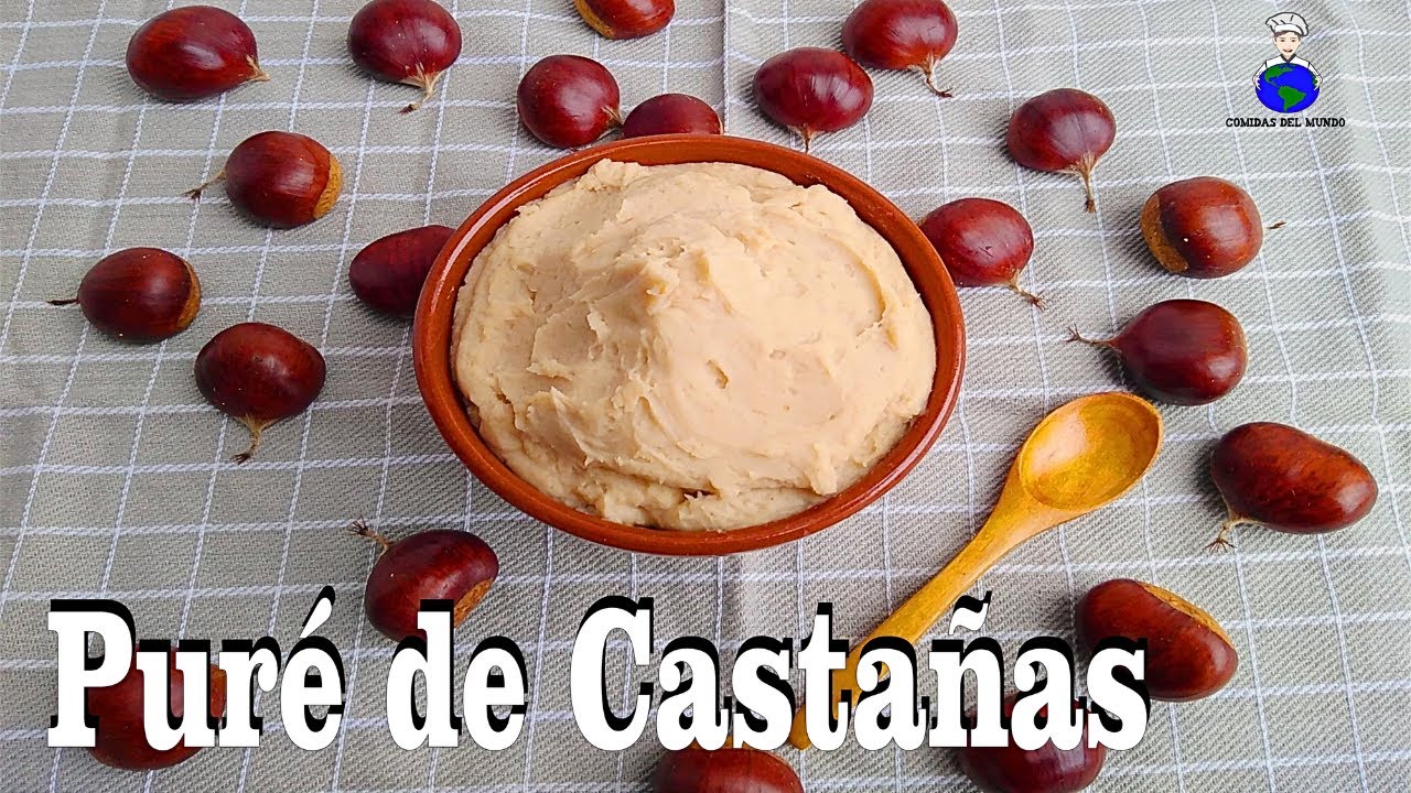 Puré de Castañas | Receta Fácil y Rápida