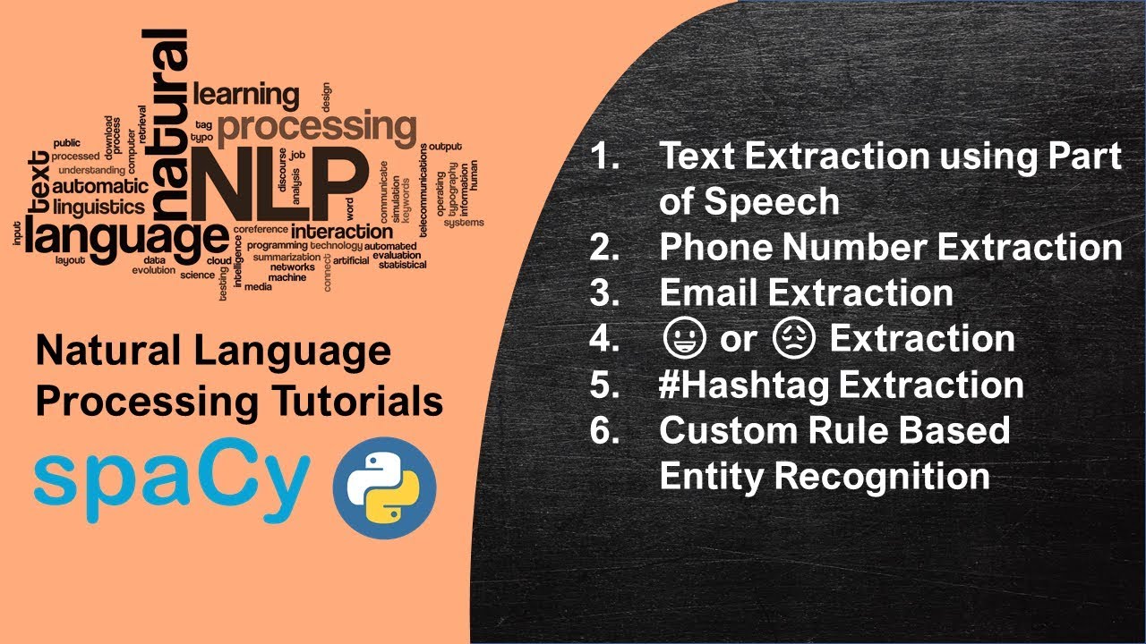 NLP Tutorial 6 - Phone Number, Email, Emoji Extraction in Spacy for NLP | NLP with SpaCy