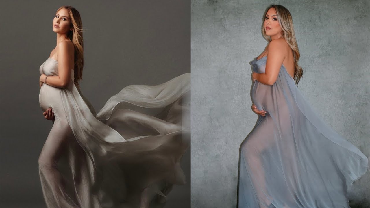 Recreating Celebrity Maternity Photos | Catherine McBroom The Ace Family, Beyoncé, Ciara & more!