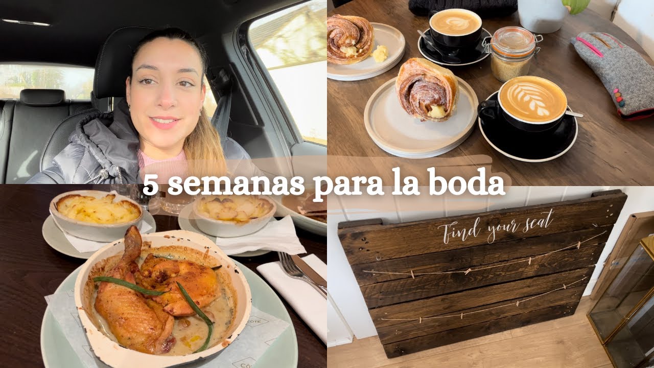 Decoraciones para la boda + Mi cafetería favorita | Mi vida en Inglaterra