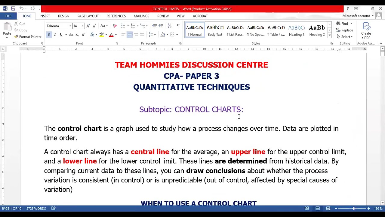 Understanding Control Charts: Mean (X̄) and Range (R) Charts Explained