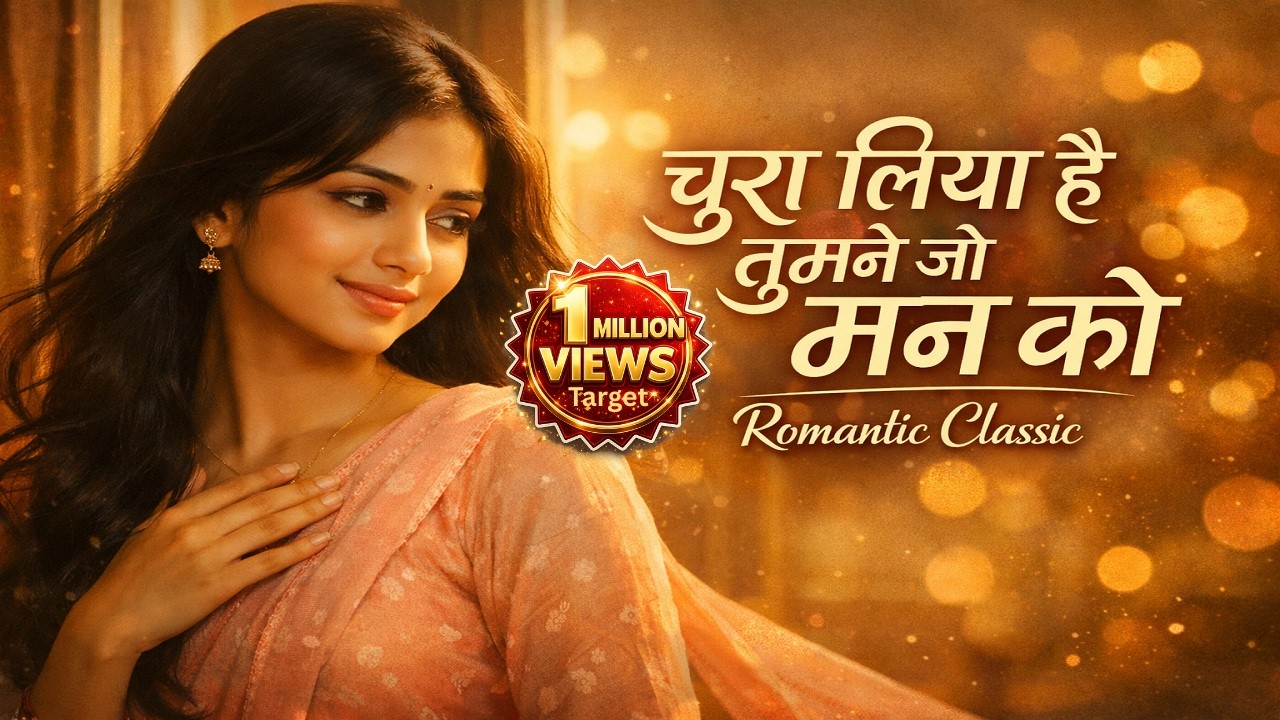 चुरा लिया है तुमने जो मन को | Romantic Classic Hindi Song | 70s Style Love Melody